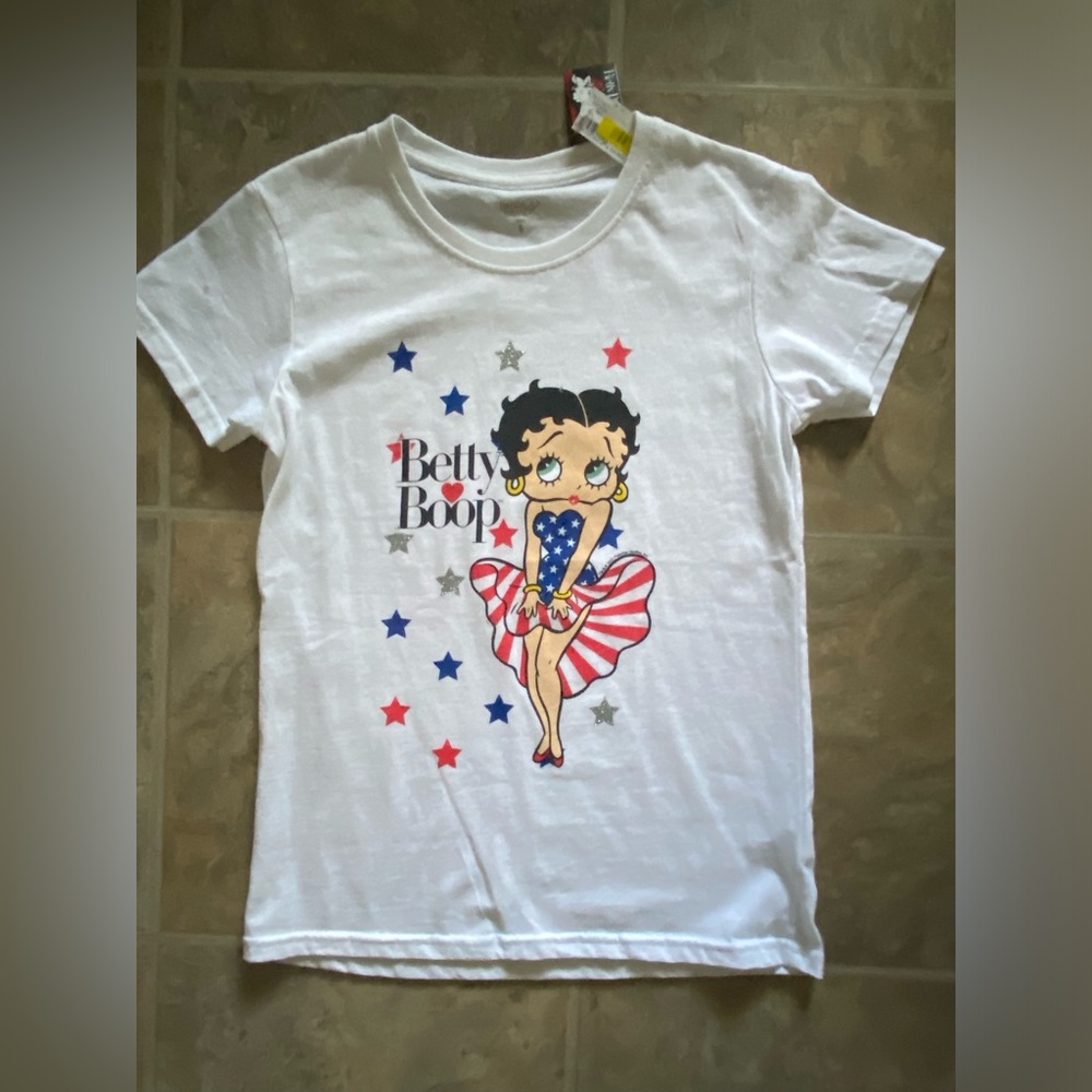Betty Boop July 4th t-shirt